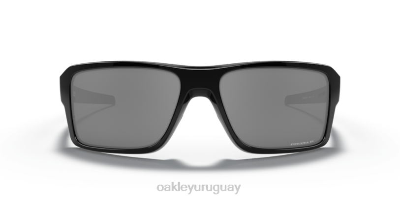 Oakley doble filo XT4H504 gafas lentes prizm polarizadas negras, montura negra pulida