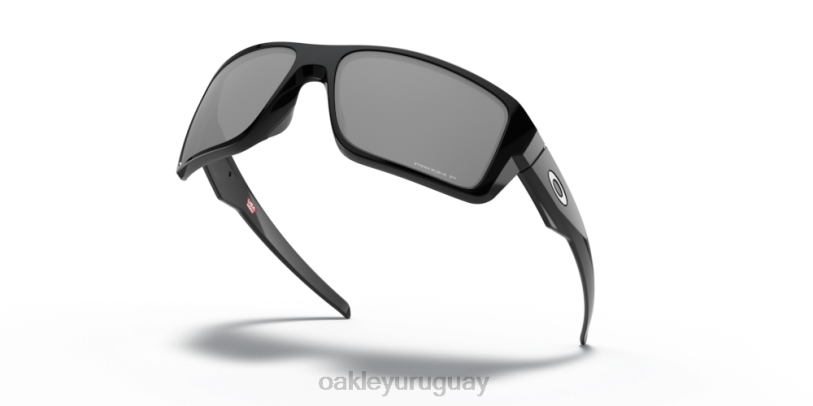 Oakley doble filo XT4H504 gafas lentes prizm polarizadas negras, montura negra pulida