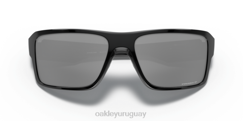 Oakley doble filo XT4H504 gafas lentes prizm polarizadas negras, montura negra pulida