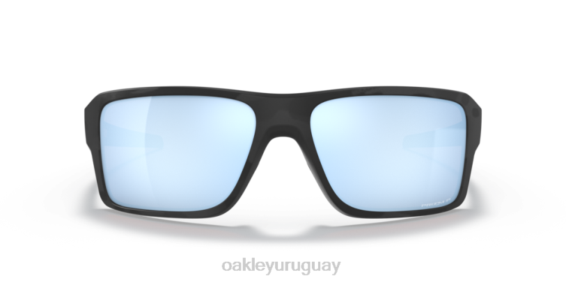 Oakley doble filo XT4H505 gafas Lentes polarizadas Prizm Deep Water, montura de camuflaje negro mate.