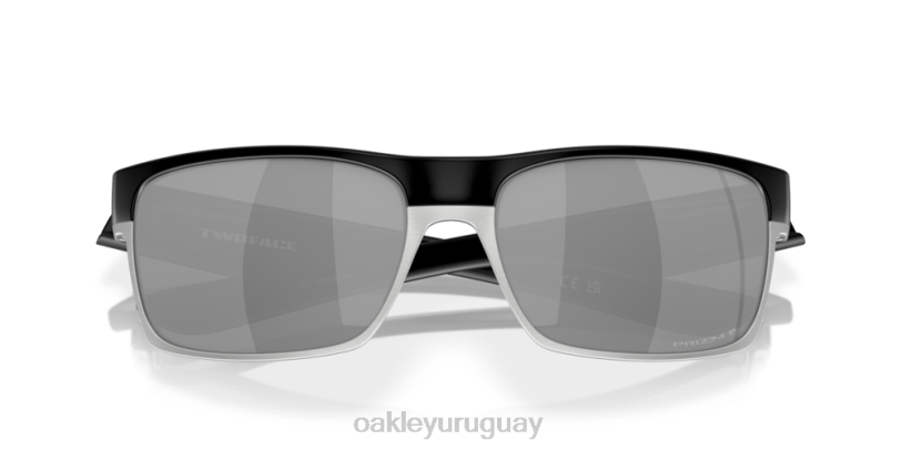 Oakley dos caras XT4H688 gafas lentes prizm polarizadas negras, montura negra mate