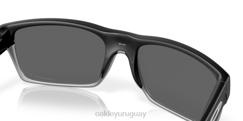Oakley dos caras XT4H688 gafas lentes prizm polarizadas negras, montura negra mate