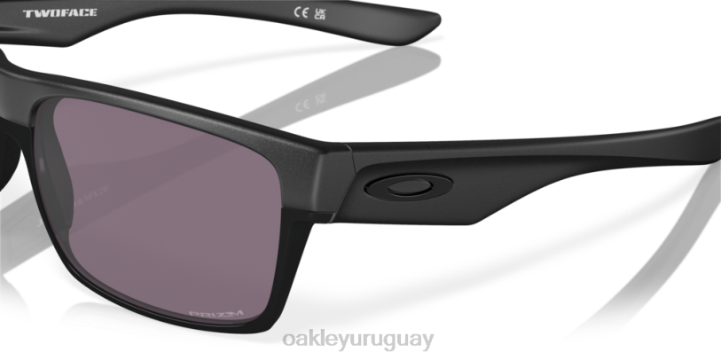 Oakley dos caras XT4H689 gafas lentes prizm gris, montura de acero
