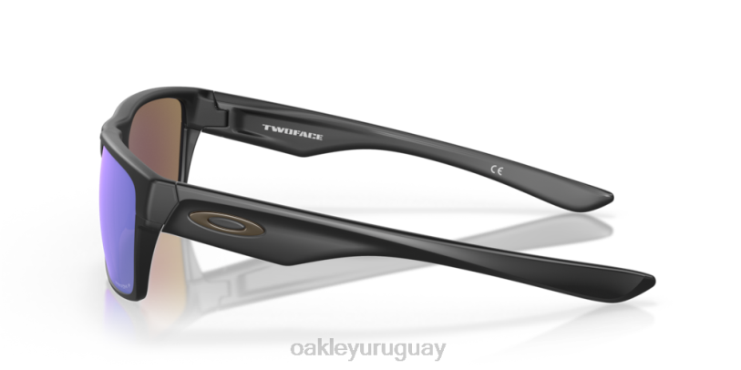 Oakley dos caras XT4H691 gafas lentes polarizadas prizm sapphire, montura negra mate