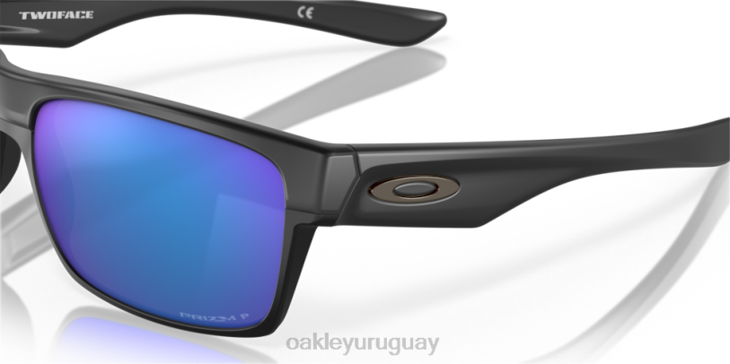 Oakley dos caras XT4H691 gafas lentes polarizadas prizm sapphire, montura negra mate