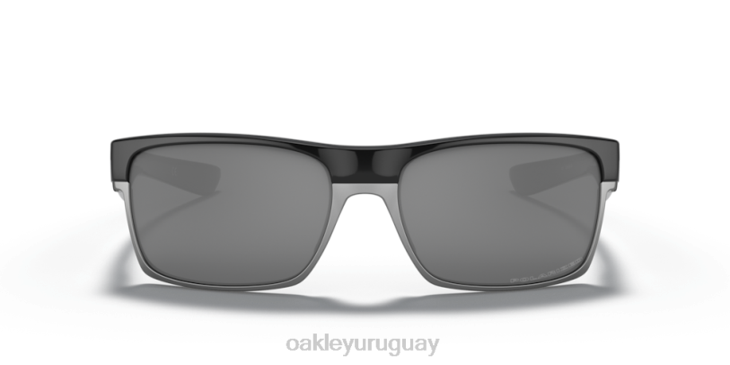 Oakley dos caras (ajuste de puente bajo) XT4H846 gafas lentes polarizadas de iridio negro, montura negra pulida