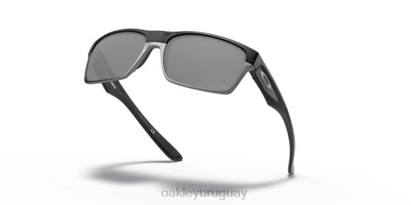 Oakley dos caras (ajuste de puente bajo) XT4H846 gafas lentes polarizadas de iridio negro, montura negra pulida