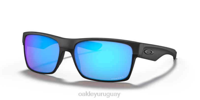 Oakley dos caras (ajuste de puente bajo) XT4H848 gafas lentes prizm de zafiro, montura de acero