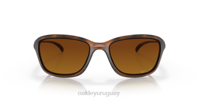 Oakley ella es imparable XT4H355 gafas lentes polarizadas degradadas marrones, montura carey marrón mate