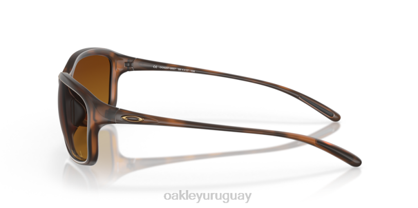 Oakley ella es imparable XT4H355 gafas lentes polarizadas degradadas marrones, montura carey marrón mate