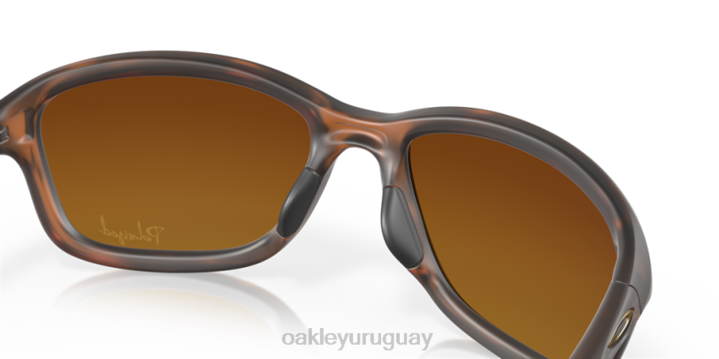 Oakley ella es imparable XT4H355 gafas lentes polarizadas degradadas marrones, montura carey marrón mate