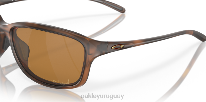 Oakley ella es imparable XT4H356 gafas lentes polarizadas de tungsteno iridio, montura carey marrón mate