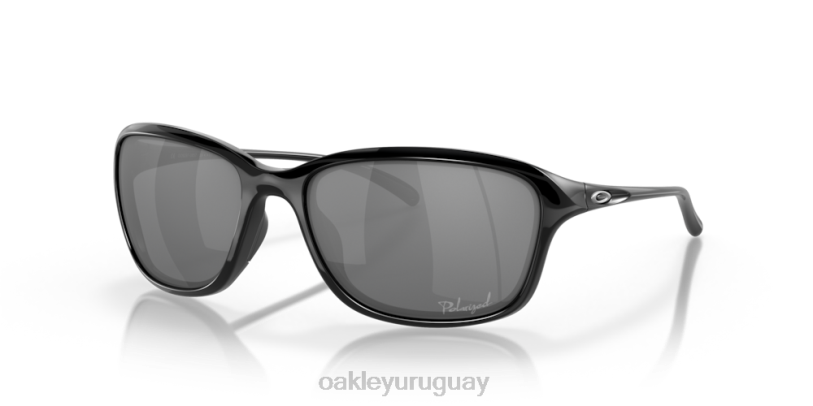 Oakley ella es imparable XT4H357 gafas lentes polarizadas de iridio negro, montura negra pulida