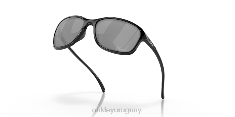 Oakley ella es imparable XT4H357 gafas lentes polarizadas de iridio negro, montura negra pulida