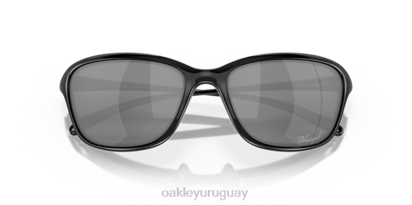 Oakley ella es imparable XT4H357 gafas lentes polarizadas de iridio negro, montura negra pulida