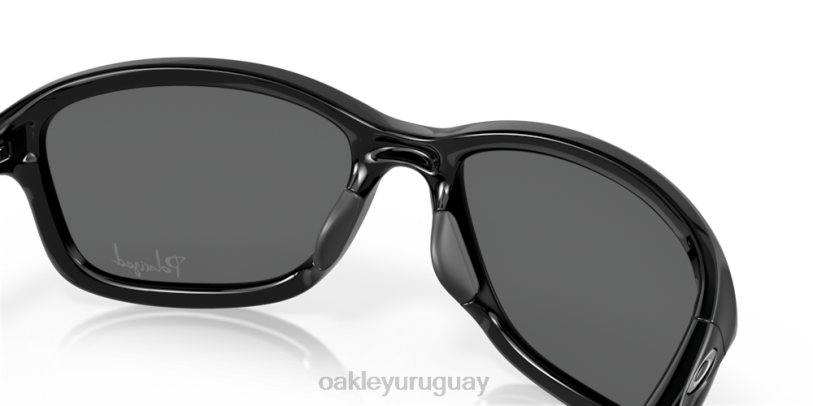 Oakley ella es imparable XT4H357 gafas lentes polarizadas de iridio negro, montura negra pulida