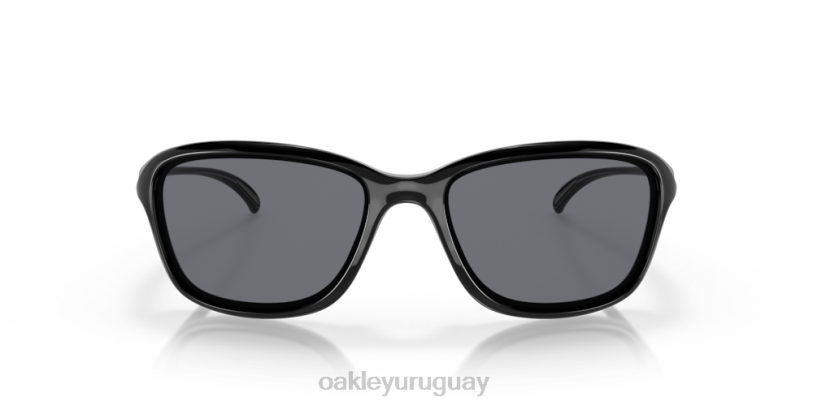 Oakley ella es imparable XT4H358 gafas lentes grises, montura negra pulida