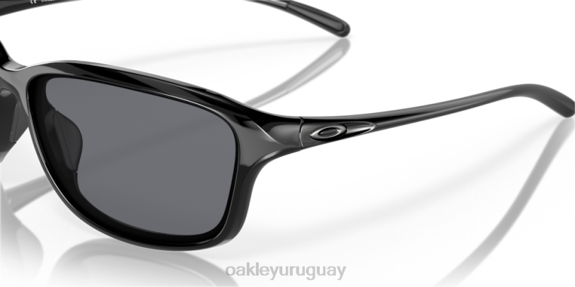 Oakley ella es imparable XT4H358 gafas lentes grises, montura negra pulida