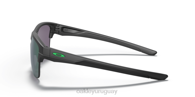 Oakley enlace delgado XT4H893 gafas lentes jade iridium, montura negra mate