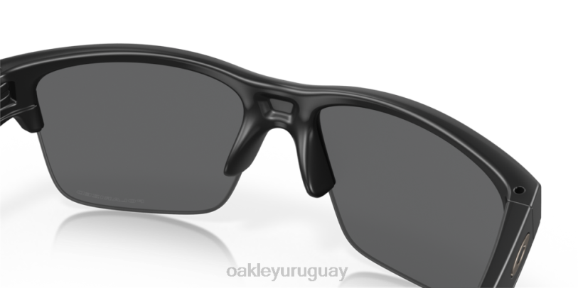 Oakley enlace delgado XT4H895 gafas lentes polarizadas iridio negro, montura negra mate