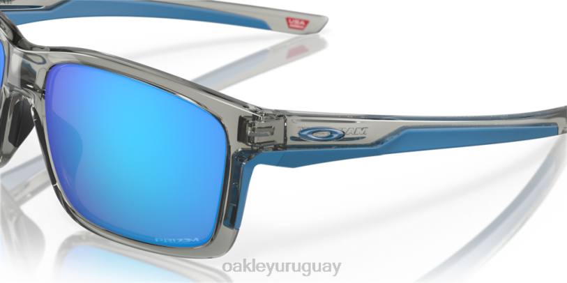 Oakley enlace principal xl XT4H395 gafas lentes prizm zafiro, montura tinta gris