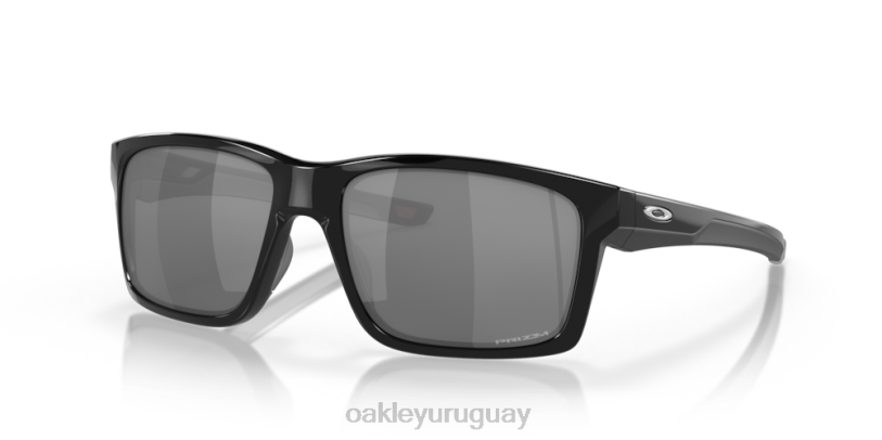 Oakley enlace principal xl XT4H397 gafas lentes prizm negras, montura negra pulida