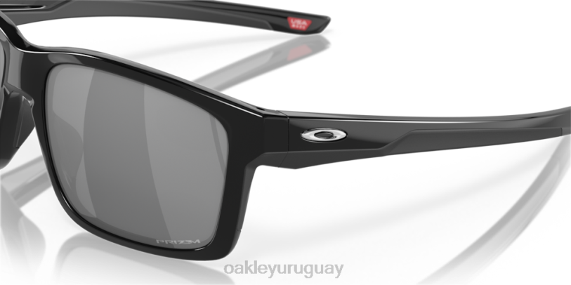 Oakley enlace principal xl XT4H397 gafas lentes prizm negras, montura negra pulida