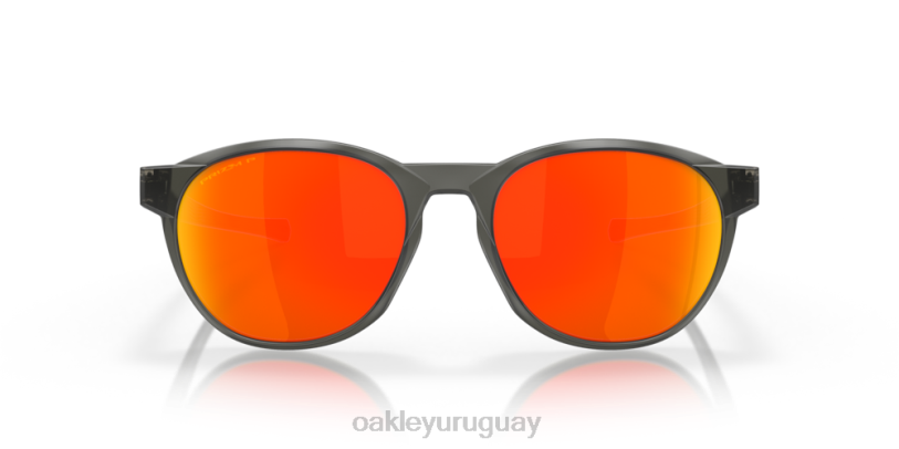 Oakley espadaña XT4H201 gafas Lentes polarizadas prizm ruby, montura gris humo mate
