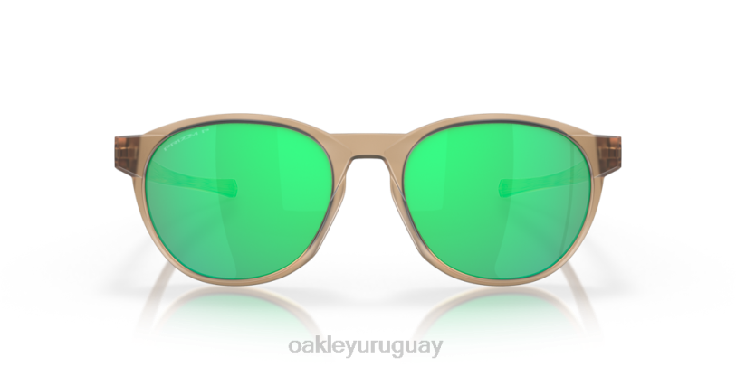 Oakley espadaña XT4H202 gafas lentes polarizadas prizm jade, montura sepia mate