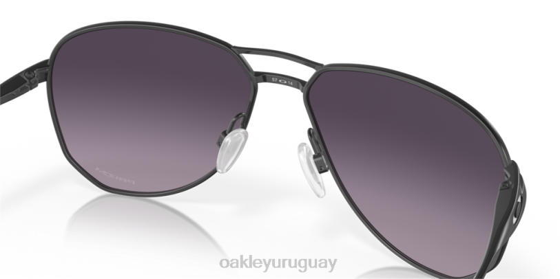 Oakley estela XT4H424 gafas lentes prizm gris degradado, montura negra satinada