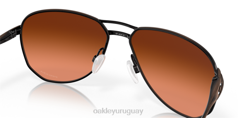 Oakley estela XT4H425 gafas lentes prizm marrón degradado, montura satinada color tostado