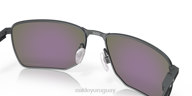 Oakley eyector XT4H346 gafas Lentes Prizm Jade, montura de acero ligero satinado.
