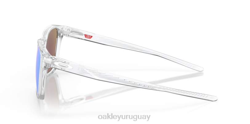 Oakley eyector XT4H573 gafas Lentes Prizm de zafiro, montura transparente pulida.