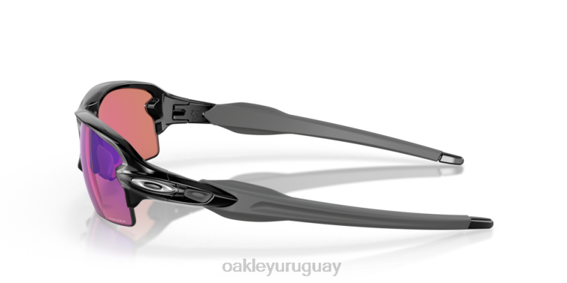 Oakley flak 2.0 (ajuste de puente bajo) XT4H861 gafas Lentes Prizm Golf, marco de tinta negra pulida.