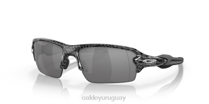 Oakley flak 2.0 (ajuste de puente bajo) XT4H862 gafas lentes de iridio pizarra, montura de fibra de carbono