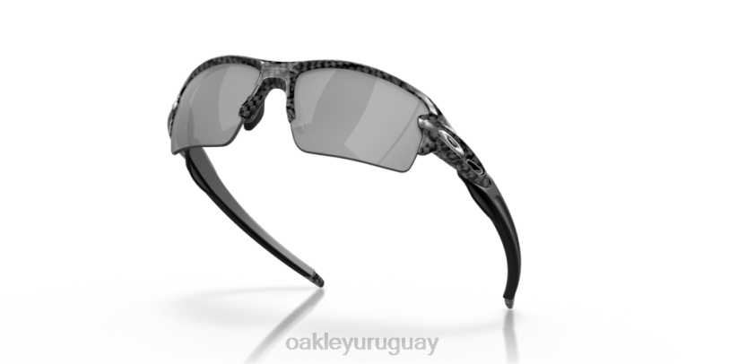 Oakley flak 2.0 (ajuste de puente bajo) XT4H862 gafas lentes de iridio pizarra, montura de fibra de carbono
