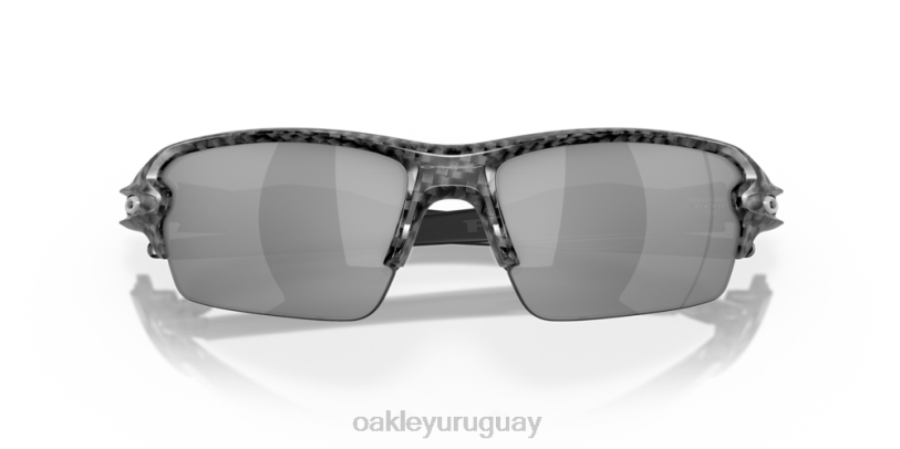 Oakley flak 2.0 (ajuste de puente bajo) XT4H862 gafas lentes de iridio pizarra, montura de fibra de carbono