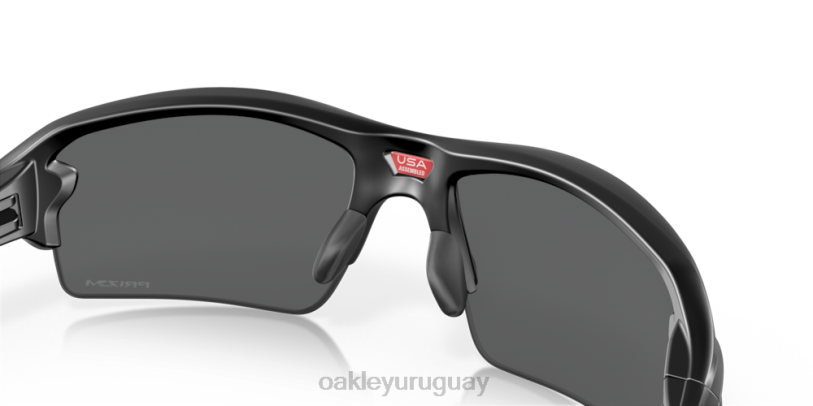 Oakley flak 2.0 (ajuste de puente bajo) XT4H866 gafas lentes prizm negro, montura negro mate