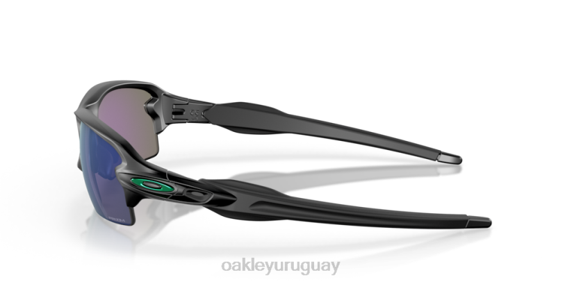 Oakley flak 2.0 (ajuste de puente bajo) XT4H867 gafas Lentes polarizadas prizm jade, montura negra mate