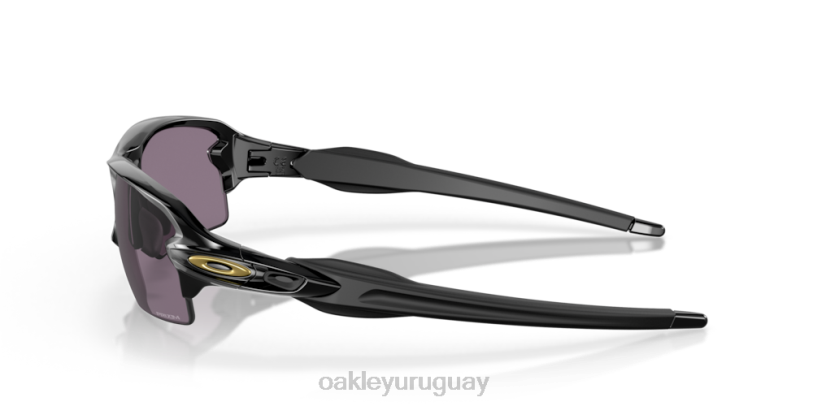 Oakley flak 2.0 (ajuste de puente bajo) XT4H873 gafas lentes gris prizm, montura negra pulida