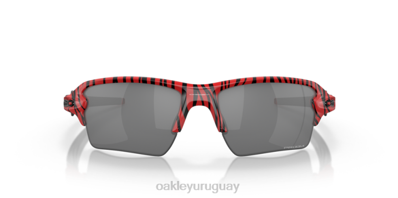 Oakley flak 2.0 xl tigre rojo XT4H242 gafas lentes prizm negras, montura tigre roja