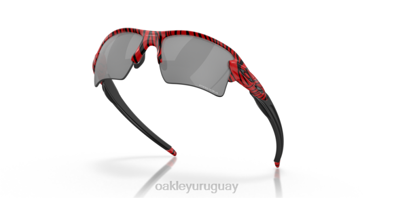 Oakley flak 2.0 xl tigre rojo XT4H242 gafas lentes prizm negras, montura tigre roja