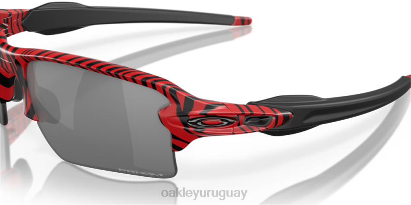 Oakley flak 2.0 xl tigre rojo XT4H242 gafas lentes prizm negras, montura tigre roja