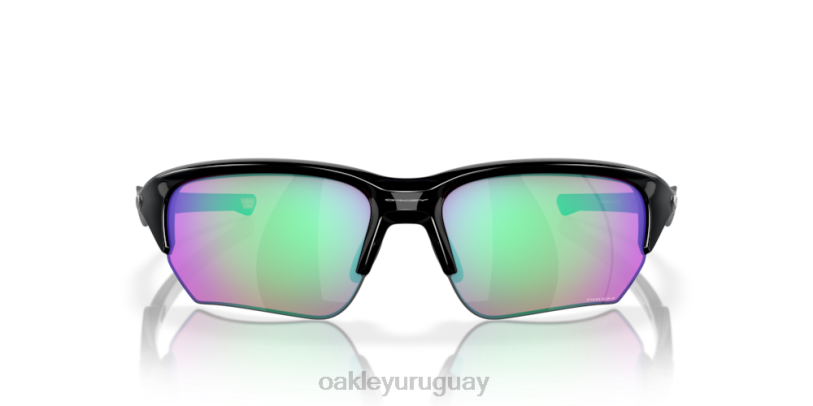 Oakley flak beta (ajuste de puente bajo) XT4H922 gafas Lentes Prizm Golf, montura negra pulida.