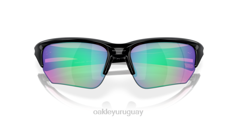 Oakley flak beta (ajuste de puente bajo) XT4H922 gafas Lentes Prizm Golf, montura negra pulida.