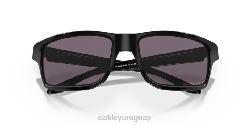 Oakley gibston XT4H381 gafas lentes gris prizm, montura negra pulida