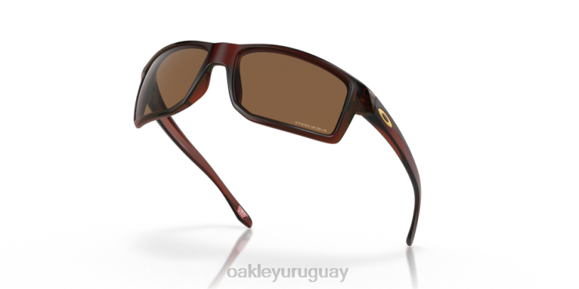 Oakley gibston XT4H382 gafas Lentes Prizm de bronce, montura de cerveza de raíz pulida.