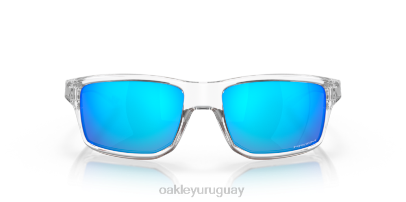 Oakley gibston XT4H384 gafas Lentes Prizm de zafiro, montura transparente pulida.