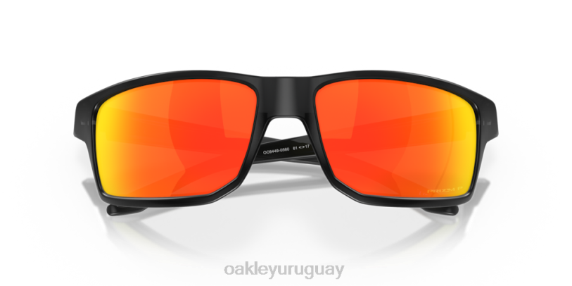 Oakley gibston XT4H385 gafas lentes polarizadas prizm ruby, montura tinta negra