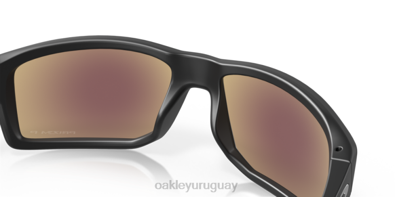 Oakley gibston XT4H387 gafas lentes polarizadas prizm sapphire, montura negra mate